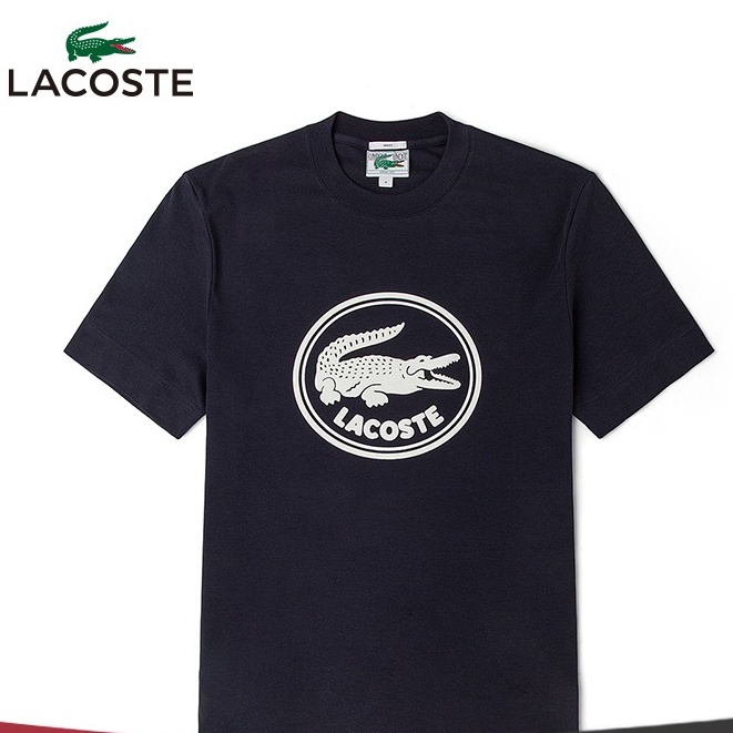 Áo Thun Lacoste Tay Lỡ Thời Trang Mùa Thu Cho Nam Giới
