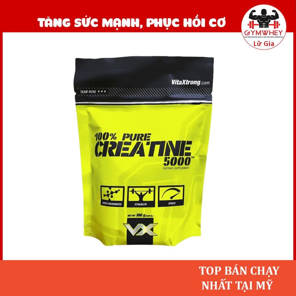 Creatine Monohydrate Hỗ Trợ Tăng Sức Mạnh Cơ Bắp Vitaxtrong Creatine 5000