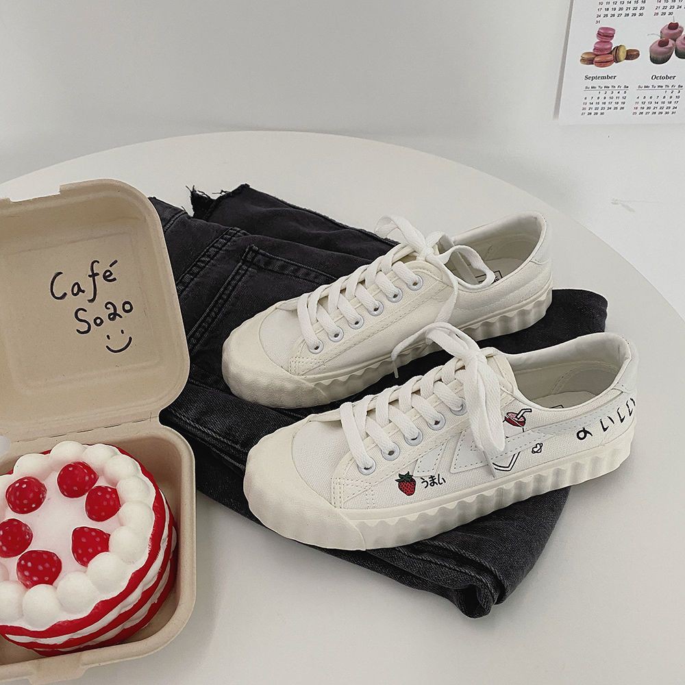 (Order) Giày Thể Thao Canvas Thoáng Khí Thời Trang Mùa Hè 2020 Dành Cho Nữ - Có ảnh thật | BigBuy360 - bigbuy360.vn