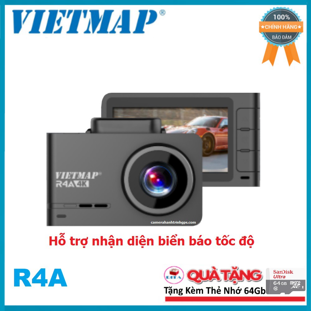 [Miễn phí lắp đặt nội thành HCM] Camera hành trình Vietmap R4A + Thẻ nhớ 128GB | BigBuy360 - bigbuy360.vn