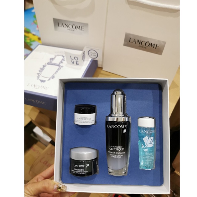 Set Bộ Dưỡng Da Lancome Advanced Genifique 4 món