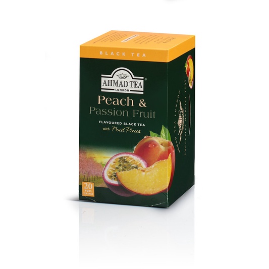 TRÀ AHMAD ANH QUỐC - ĐÀO & CHANH DÂY (40g) - Peach & Passion Fruit