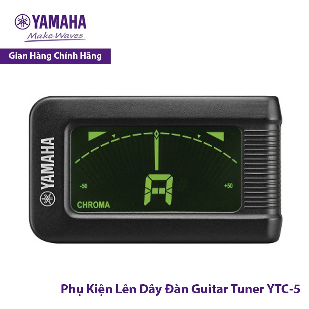 Tuner Yamaha YTC5 - Phụ Kiện Lên Dây Đàn Guitar