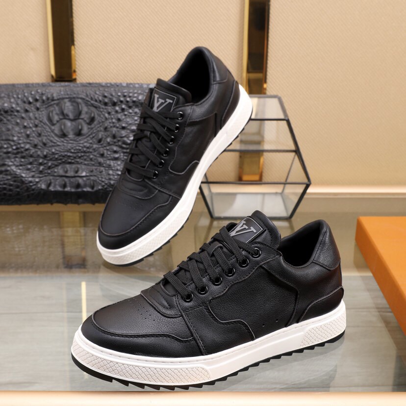 Giày sneakers nam da thật Louis Vuitton LV thiết kế trẻ trung và thể thao mang đến sự thoải mái