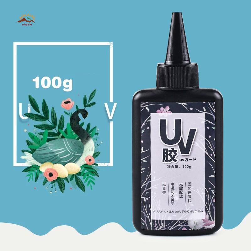 Keo Dán Resin Uv Khô Nhanh Dùng Làm Đồ Thủ Công Diy