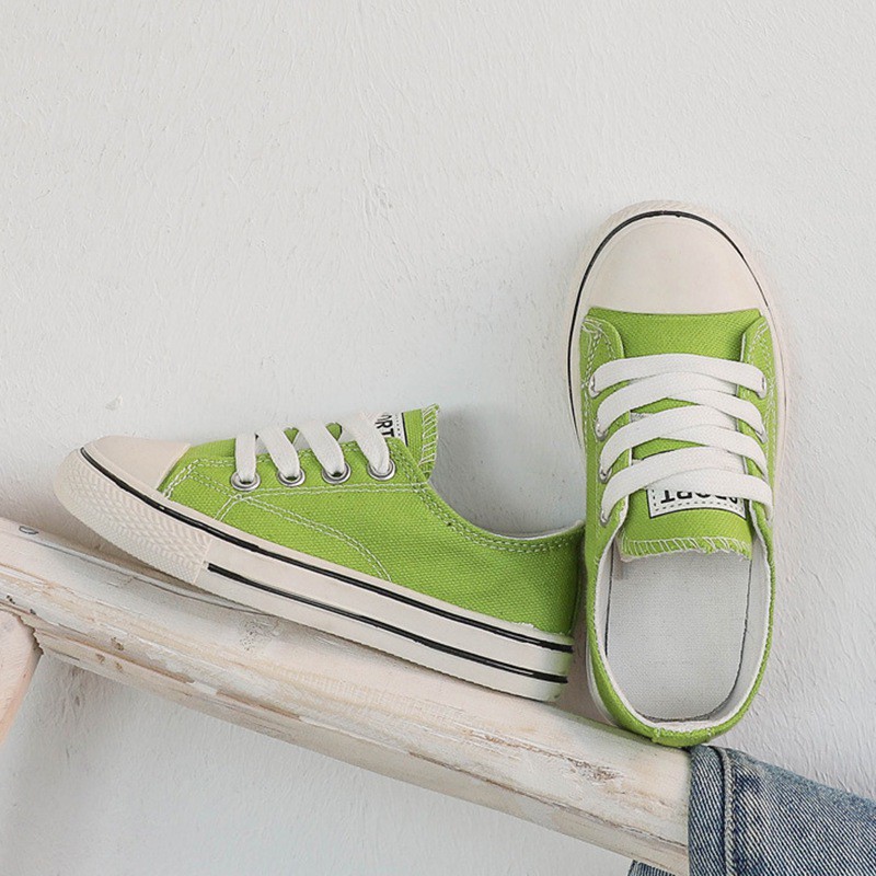 Giày Thể Thao Vải Bạt Thời Trang Hàn Cho Bé