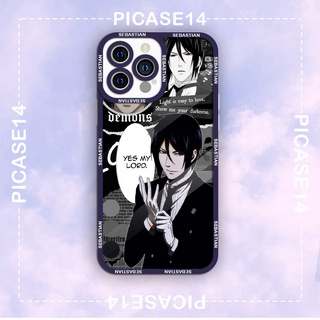 Ốp lưng iphone cạnh vuông mềm Sebastian Black Butle 6/6plus/6splus/7/7plus/8/8plus/x/xr/xs/11/12/pro/max/plus/promax