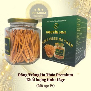 Đông trùng hạ thảo sấy thăng hoa 12g/lọ