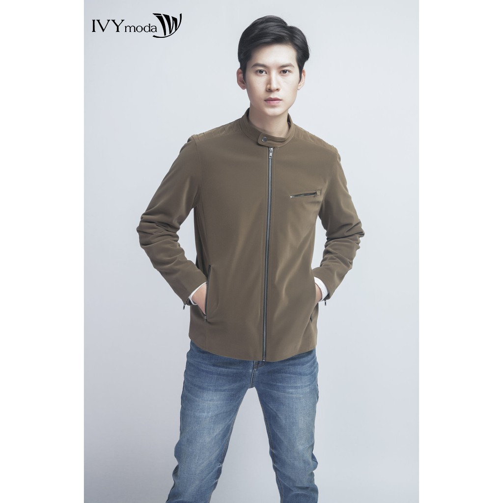 blazer nam quần Áo khoác Nam IVY moda MS 70E1609