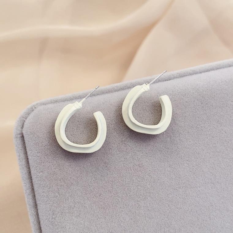 Bông tai đính đá Hoa tai Bạc S925 Khuyên không gây dị ứng da nhiều hình xinh xắn sang chảnh, June accessories
