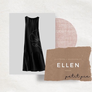 Ellen dress  by Petit Pie - Váy linen thiết kế