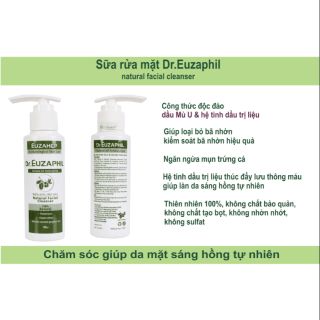 Sữa rửa mặt mụn Dr. Euzaphil 100ml Thổ Nhĩ Kì