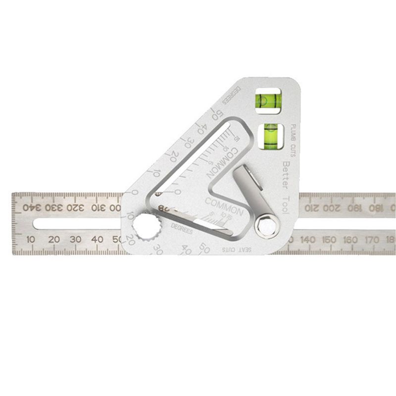 Thước Đo Góc Tam Giác Đa Năng Chuyên Dụng Làm Mộc