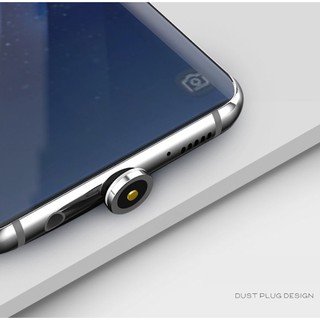 Dây Cáp Sạc Phát Sáng Đầu Nam Châm MicroUSB-TypeC-