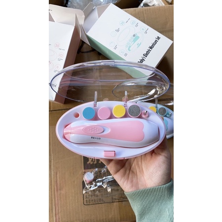 Máy cắt móng tay điện đa năng cho bé, Cắt dũa móng an toàn