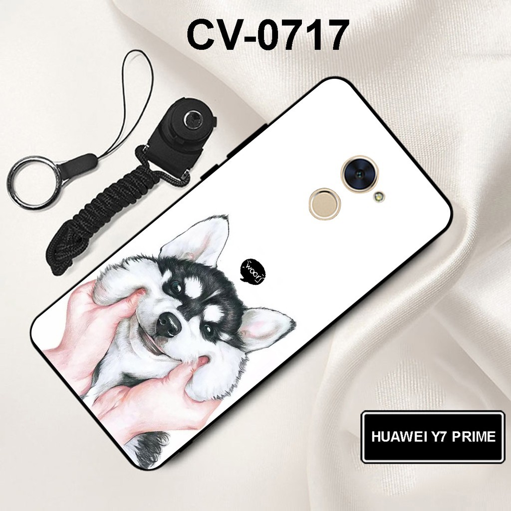 [HOT]  Ốp lưng Huawei Y7 Prime in hình đáng yêu