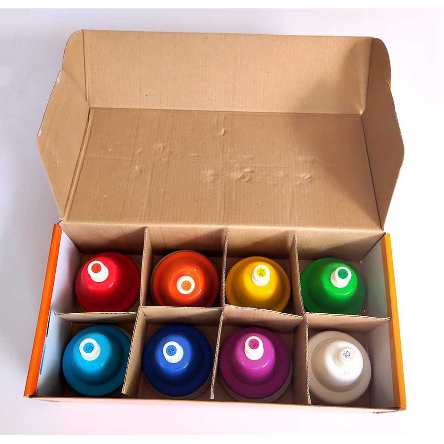 Chuông bấm định âm 7 note giúp trẻ cảm thụ âm được tốt phát huy năng khiếu âm nhạc phương pháp montessori có clip test