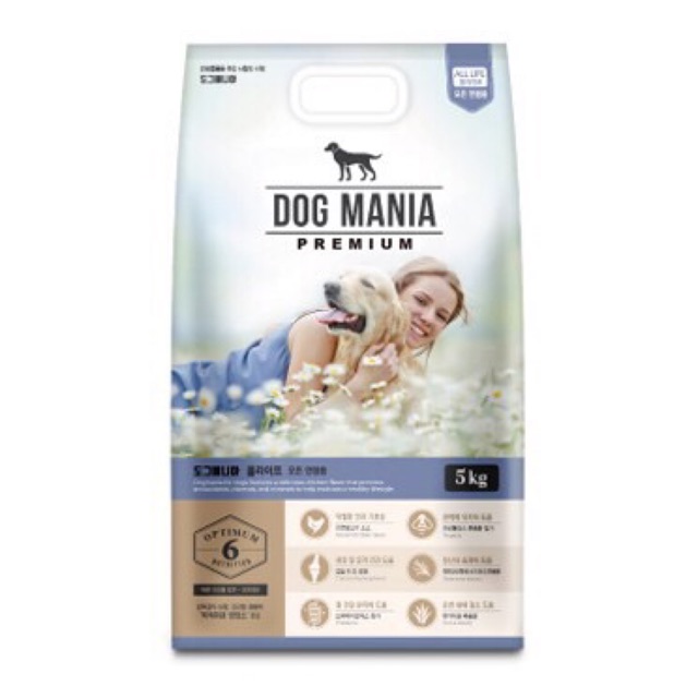 domania hạt cho chó túi zip 1kg