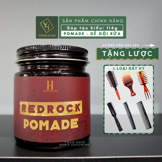 Sáp vuốt tóc RED ROCK POMADE Saigon Hustlers - 114g