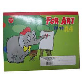 vở vẽ khổ A4 a3