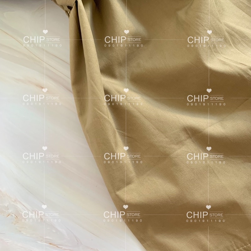 ÁO KIỂU PHỐI KAKI THẮT NƠ KOREA STYLE