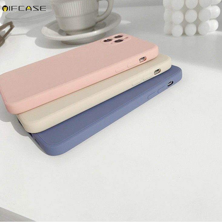 Ốp điện thoại TPU silicon mềm mặt nhám nhiều màu trơn đơn giản cho Huawei Y7a Y9s Nova 8 7 Pro SE 7i 5T 4 4e 3 3i 2s