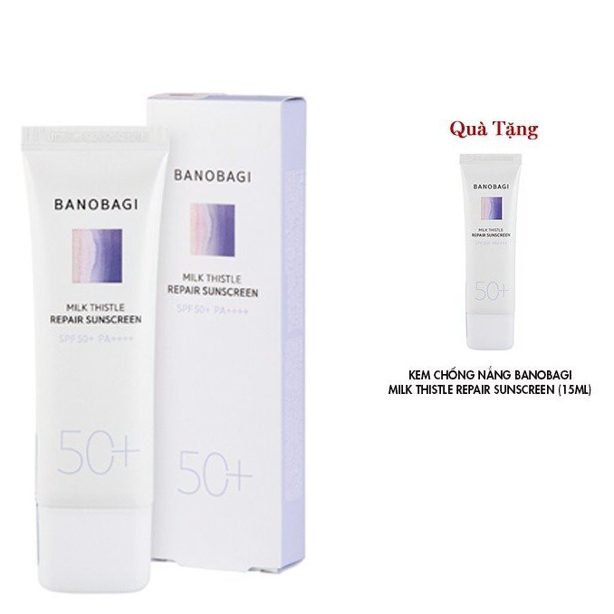 Kem chống nắng Banobagi Milk Thistle Repair Sunscreen SPF50+ PA++++ Hàn Quốc