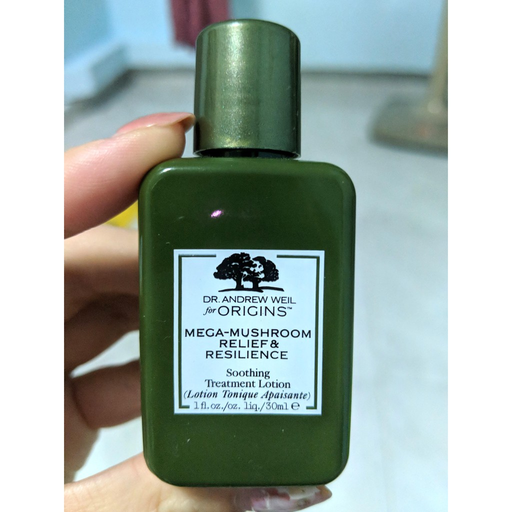 🌿 Toner Nấm Linh Chi Dr. Andrew Weil for Origins™ Mega-Mushroom Relief & Resilience Soothing Treatment Lotion