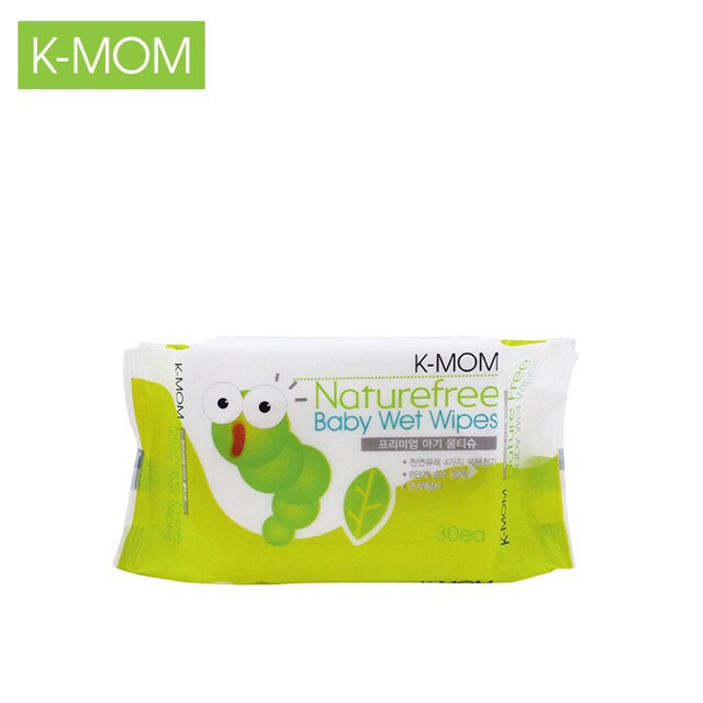 KHĂN ƯỚT CAO CẤP K-MOM HÀN QUỐC (30c)