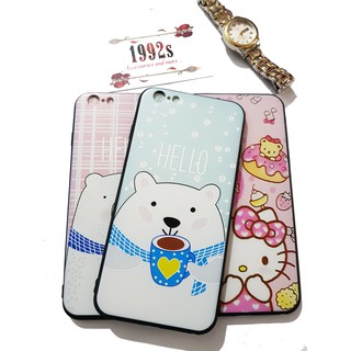 Ốp lưng iphone 6 plus 6s plus hình gấu - supreme