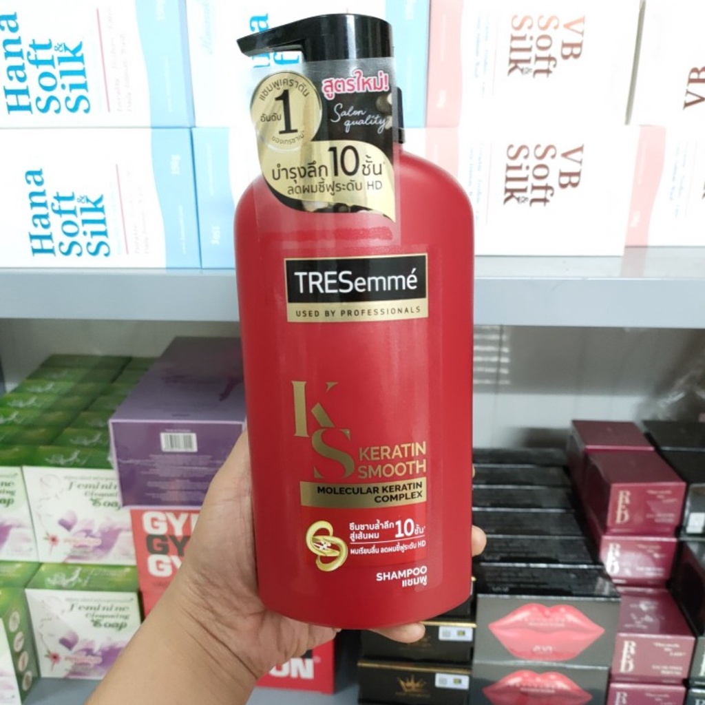 DẦU GỘI / XẢ TRESEMME KERATIN SMOOTH THÁI LAN 450ML