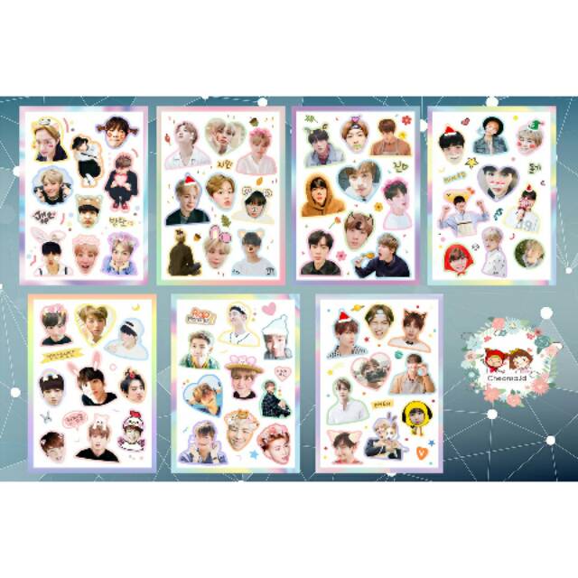 Sticker Nhóm Nhạc Bts Exo Gfriend Twice Wannaone