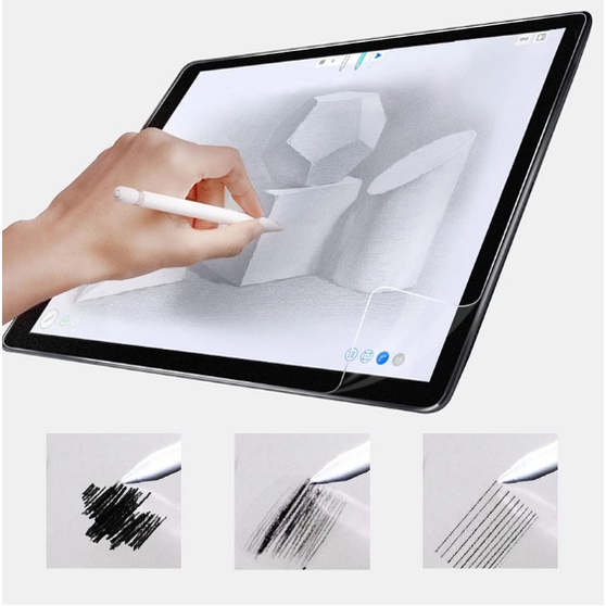 Miếng dán bảo vệ màn hình bề mặt như giấy chống chói cho Microsoft Surface Pro 7 Plus Pro X Pro 4 5 6 7 Go Go2