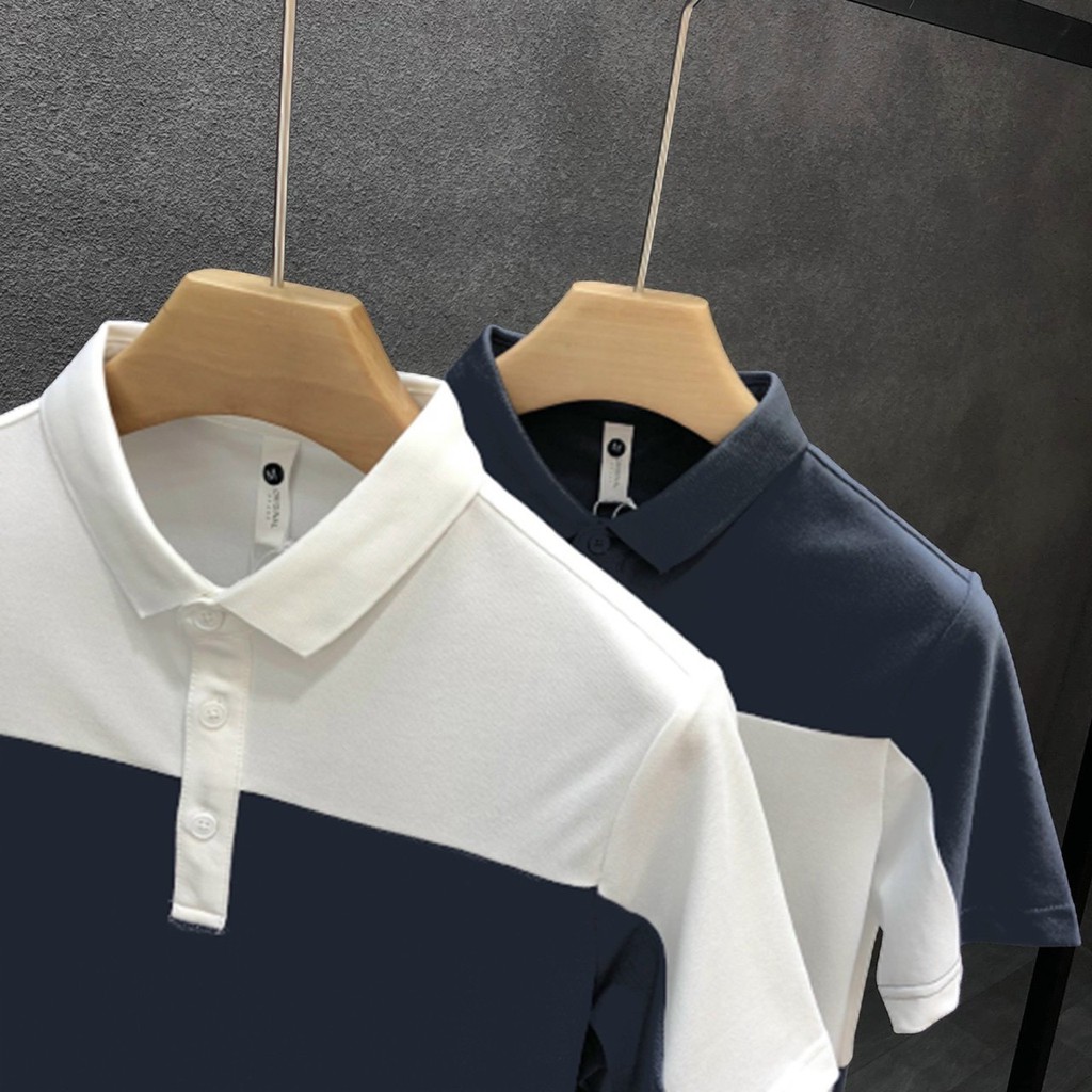 Áo Polo Nam, Áo Phông Nam Cổ Bẻ Phối Màu Sang Trọng Chất Liệu Vải Cotton Cá Sấu Cao Cấp - AC115 - Azila | BigBuy360 - bigbuy360.vn