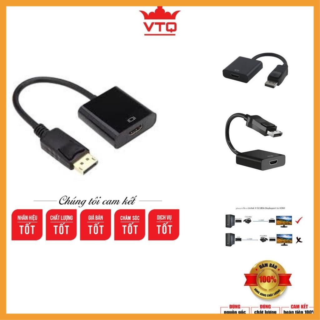 [Siêu khuyến mại] Cáp chuyển đổi display port ra hdmi,Dây Cáp Chuyển Displayport sang Cổng HDMI.shopphukienvtq