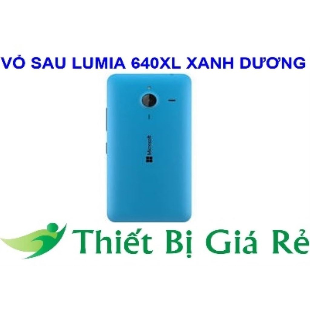 VỎ SAU LUMIA 640XL XANH DƯƠNG