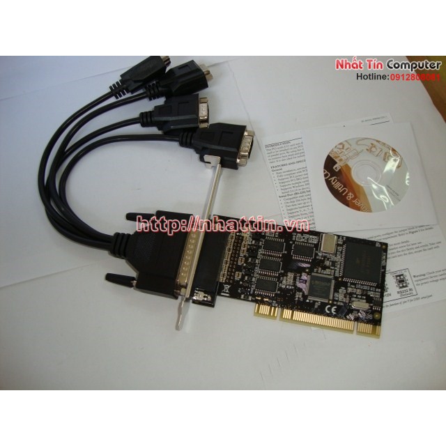 Card PCI to 4 cổng com RS232 SYBA CN01