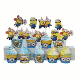 Bộ phụ kiện sinh nhật cho bé Minion