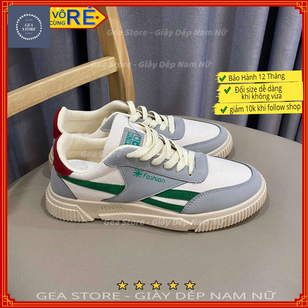 Giày thể thao nam Nỉ Tahugon kiểu dáng sneaker buộc dây cổ thấp dễ phối đồ, êm chân phù hợp đi học, đi chơi, đi làm | BigBuy360 - bigbuy360.vn