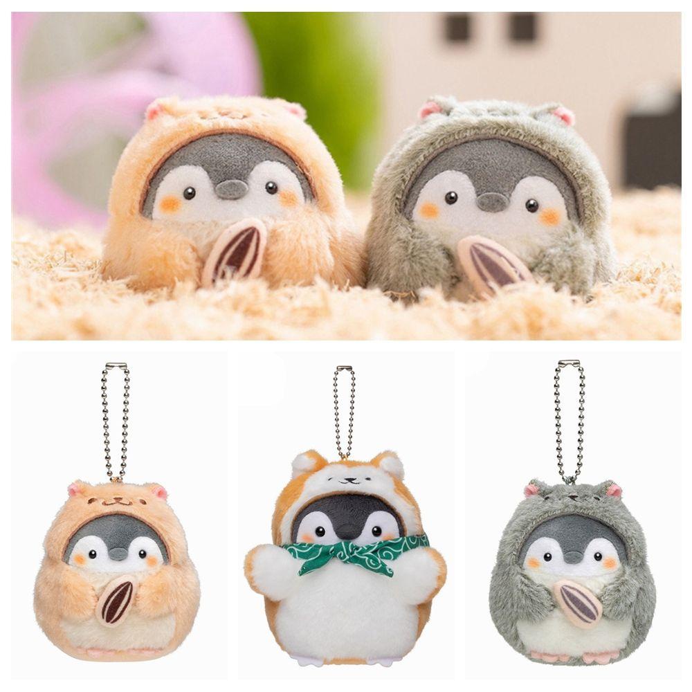 Móc Khóa Hình Thú Nhồi Bông Dễ Thương