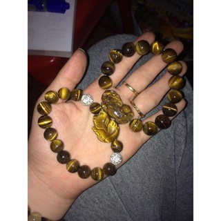 cặp đôi vòng tay tỳ hưu và hồ ly mắt hổ: 550k/cap