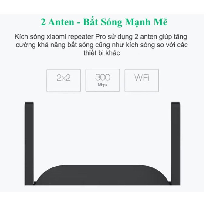 [Bản Quốc Tế] Kích sóng wifi Xiaomi R03 300Mbps, thiết bị mở rộng sóng wifi Xiaomi | BigBuy360 - bigbuy360.vn