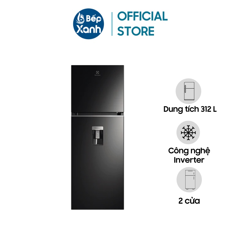 [FREESHIP HCM] Tủ lạnh Inverter Electrolux ETB3440K-H - Dung Tích 312 Lít