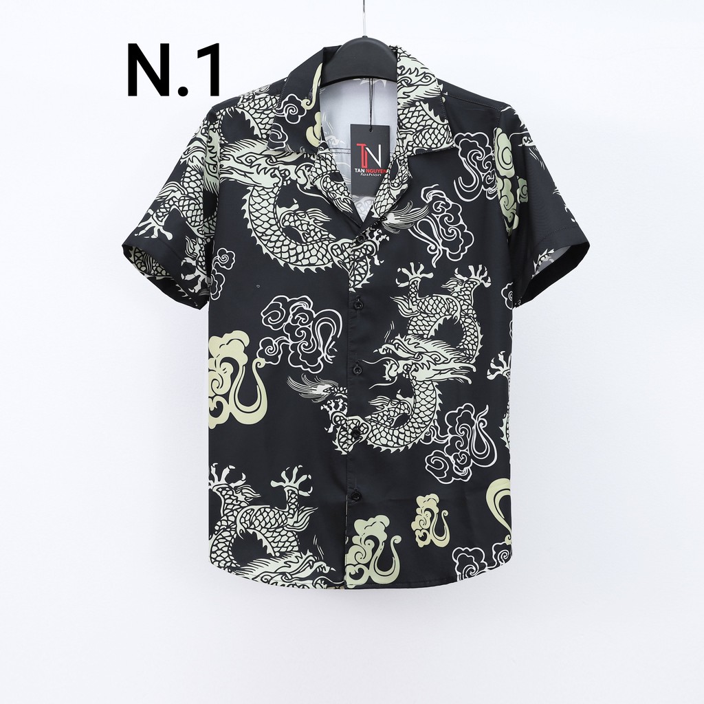 Áo Sơ Mi Nam ⚡FREESHIP⚡Aó Sơ Mi,Sơ mi Nam Tay Ngắn Lụa Họa Tiết  Chống Nhăn, Xù Mền Mại Mịn Màng Bao Giặc Máy | BigBuy360 - bigbuy360.vn