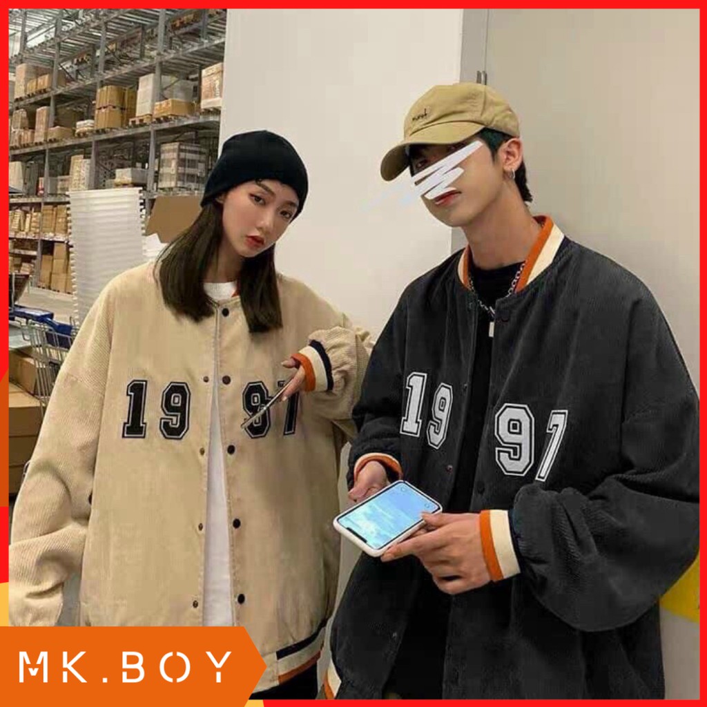 Áo khoác Nhung 1997 style Unisex dành cho cả nam và nữ (4 màu) (M