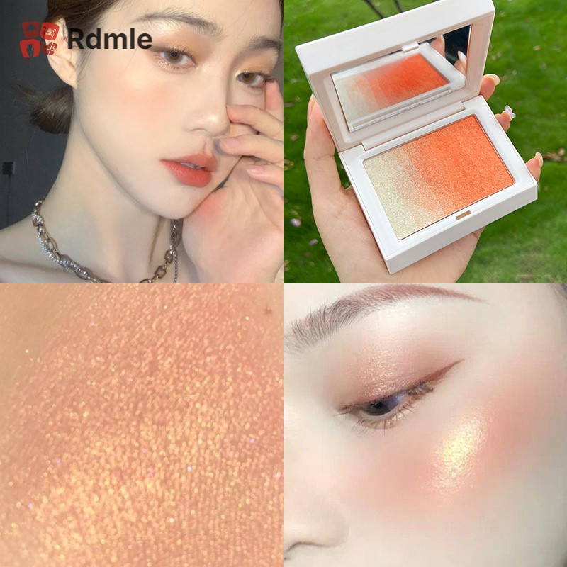 (Hàng Mới Về) Phấn Má Hồng Trang Điểm Bắt Sáng Hiệu Ứng Ngọc Trai Ba Chiều | BigBuy360 - bigbuy360.vn