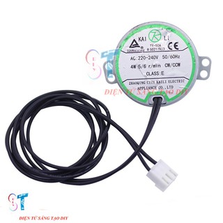 Động Cơ Tuốc Năng Quạt Cho Quạt Hơi Nước 220VAC 4W 5/6RPM