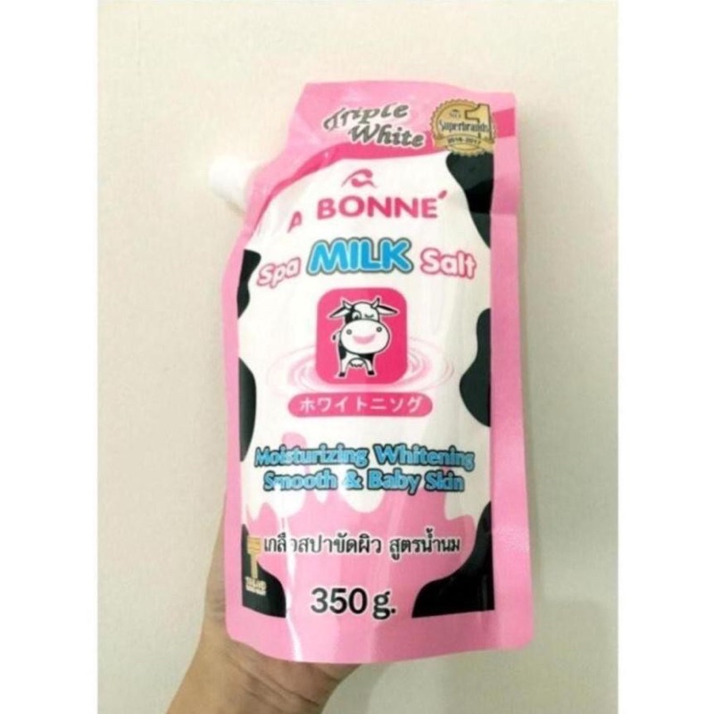 Muối Tắm Sữa Bò tẩy Tế Bào Chết A Bonne Spa Milk Salt Thái Lan 350gr