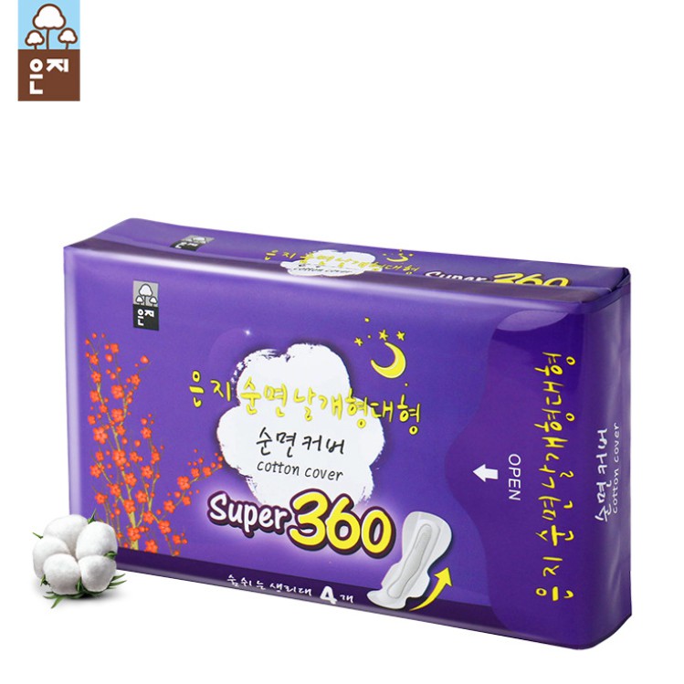 Băng vệ sinh ban đêm Super 360 Hàn Quốc (4 miếng)