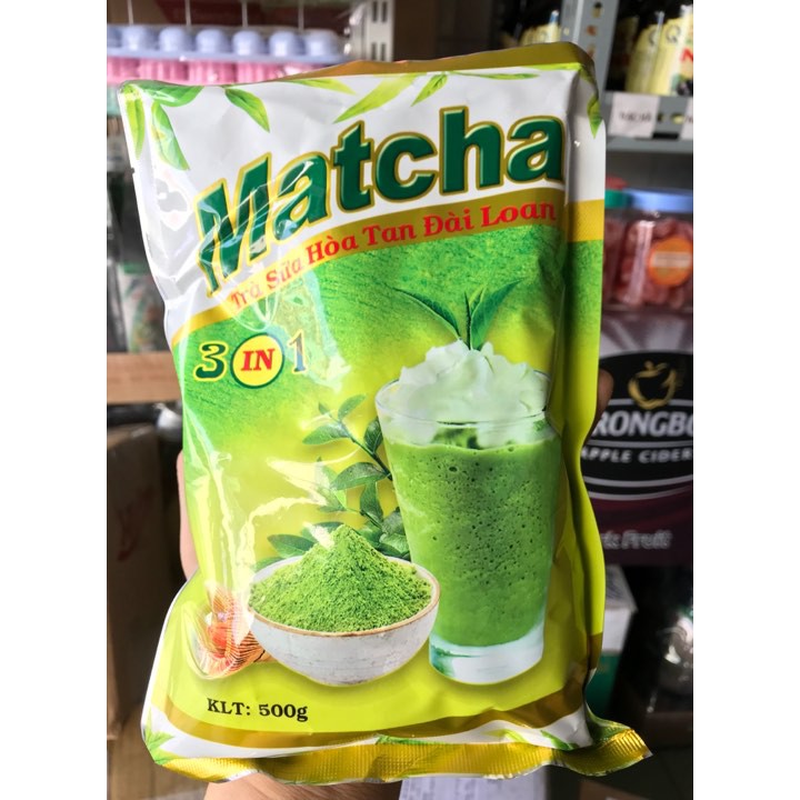 Trà Sữa Matcha hòa tan đài loan - Gói 500g